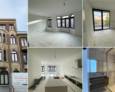 Eisenhowerlei in Borgerhout: prachtig ruim, lichtrijk appartement op de tweede verdieping